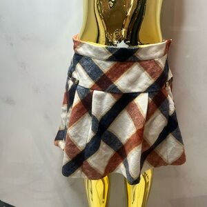 Janie and Jack Multicolor Geometric Skirt
